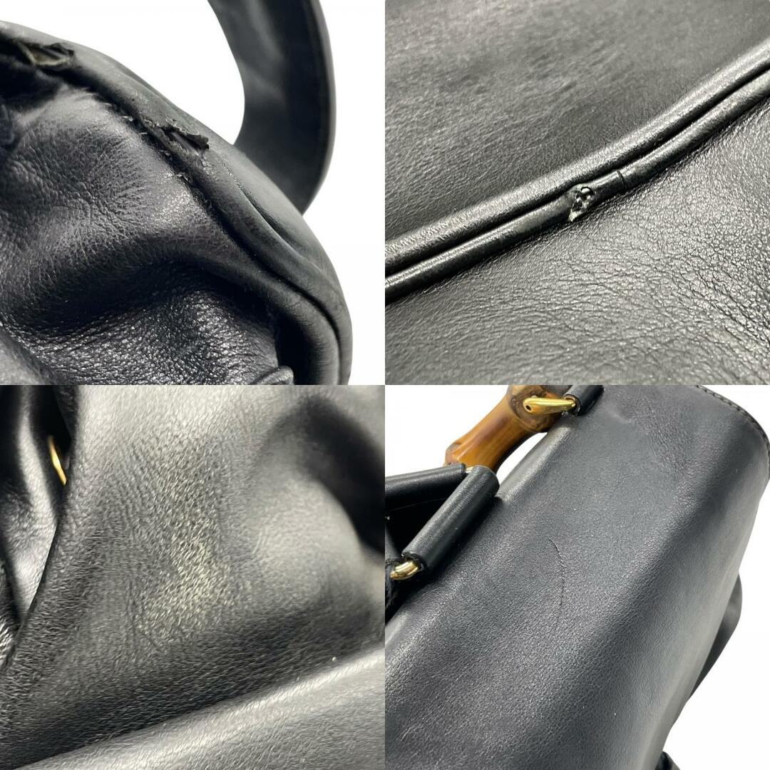 GUCCI - GUCCI グッチ バンブー リュックサック バックパック 黒