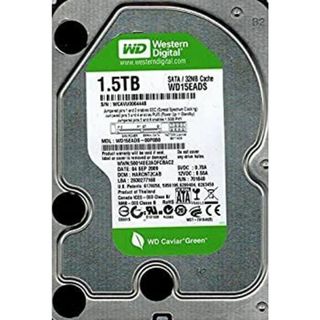 【中古】Western Digital wd15eads-00p8b0?1.5?TB DCM : harcnt2cab(PCパーツ)