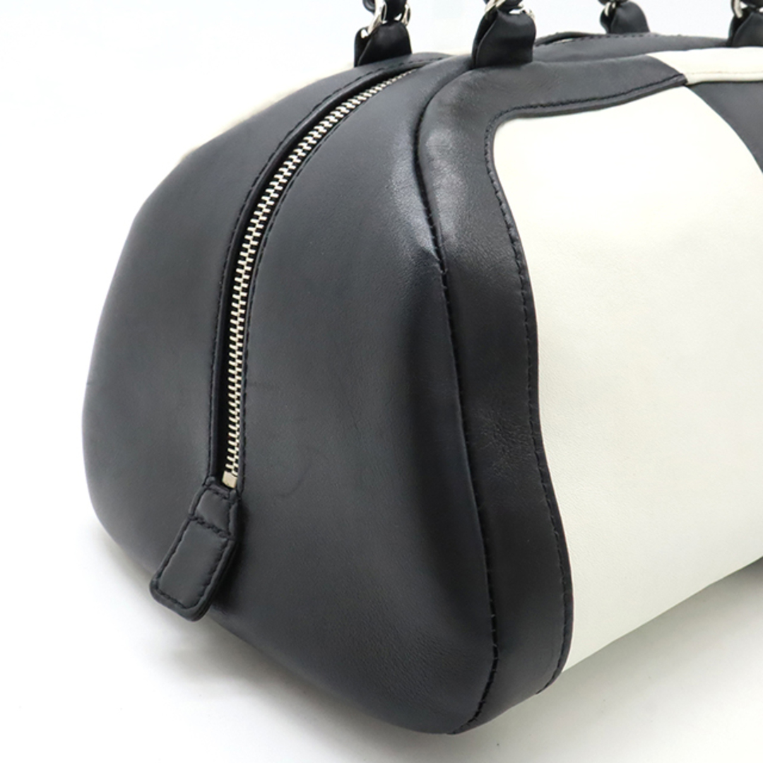 清々しいバイカラー♡【CHANEL】チェーンボストンバッグ CHANEL - CHANEL シャネル ココマーク ハンドバッグ ミニ