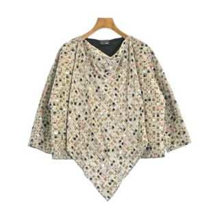 美品 希少 FENDI シルク100% ロゴ サマーニットブラウス フリル 42 FENDI(シャツ/ブラウス(長袖/七分))のフリマアイテム一覧