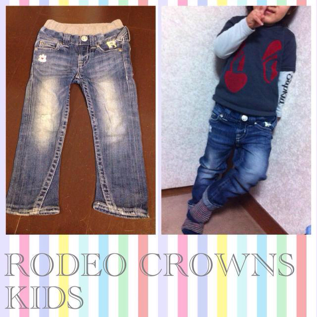 RODEO CROWNS(ロデオクラウンズ)のRODEO CROWNS＊キッズデニム♡ キッズ/ベビー/マタニティのキッズ服男の子用(90cm~)(その他)の商品写真