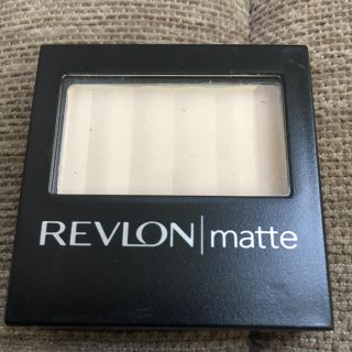 レブロン(REVLON)の美品 REVLON＊マットアイシャドウ001(アイシャドウ)