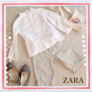 ザラキッズ(ZARA KIDS)のZARAの白いシャツ(その他)