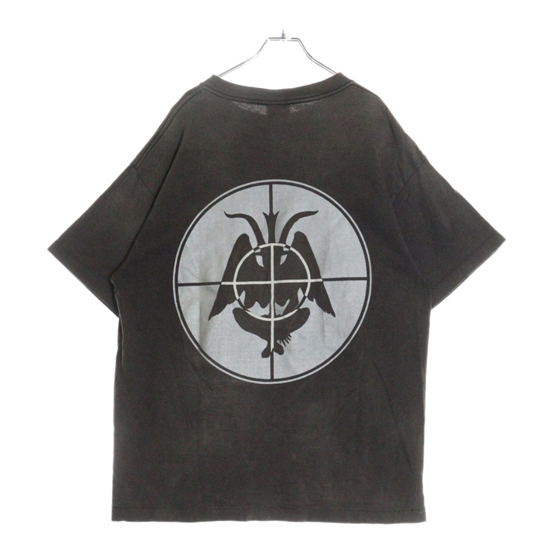 SAINT MICHAEL セントマイケル 21AW T-SHIRT FOCUS フォーカス クルーネックプリント半袖Tシャツ カットソー グレー SM-A21-0000-002 メンズのトップス(Tシャツ/カットソー(半袖/袖なし))の商品写真