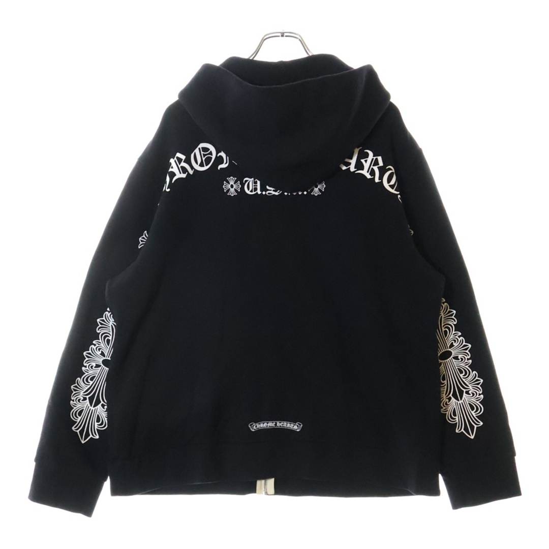 大人気!【Chrome Hearts】アーチ ロゴ ジップ フーディー Chrome Hearts - CHROME HEARTS クロムハーツ FLRL Zip Hoodie