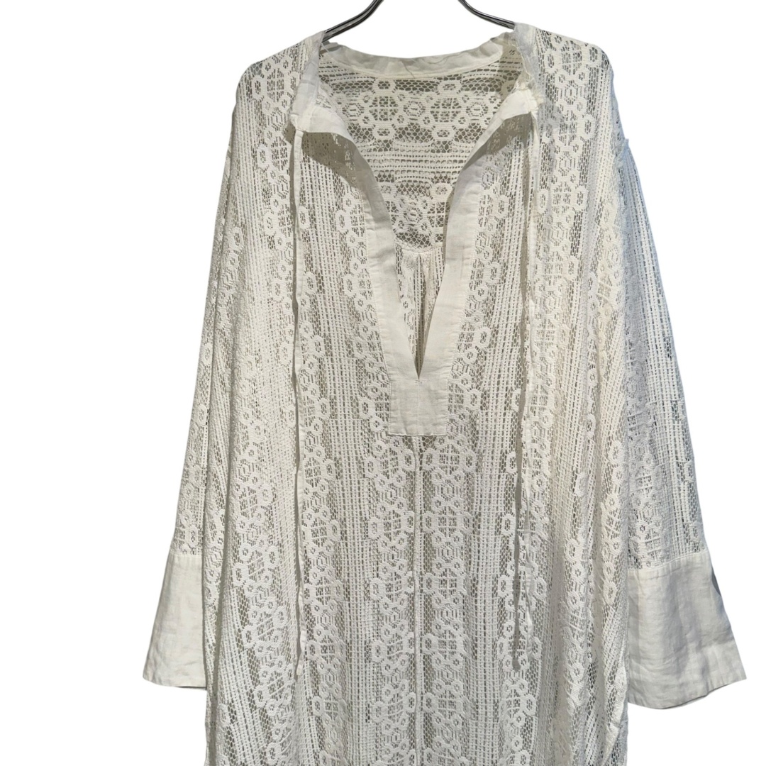 未使用タグ付♡ plage プラージュ RIAM レースシャツ38 アイボリー Plage - Plage (プラージュ) □□ ①② 24040922600010 R'IAM
