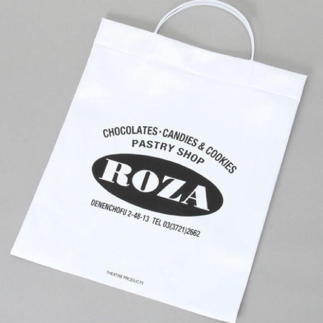 【新品】THEATRE PRODUCTS×ROZA  エナメルビニールバッグ