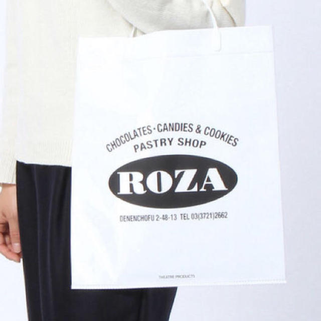 THEATRE PRODUCTS(シアタープロダクツ)の【新品】THEATRE PRODUCTS×ROZA  エナメルビニールバッグ レディースのバッグ(トートバッグ)の商品写真