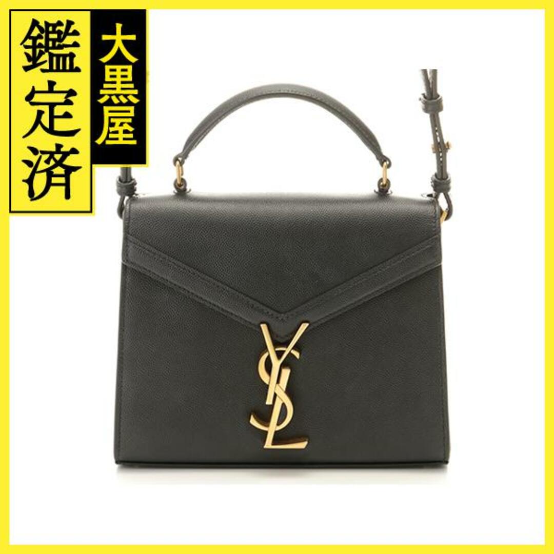 サン・ローラン レザー ベルシャス 2way バッグ サンローランベイビーカバス 2WAYバッグ ベージュ ゴールド金具