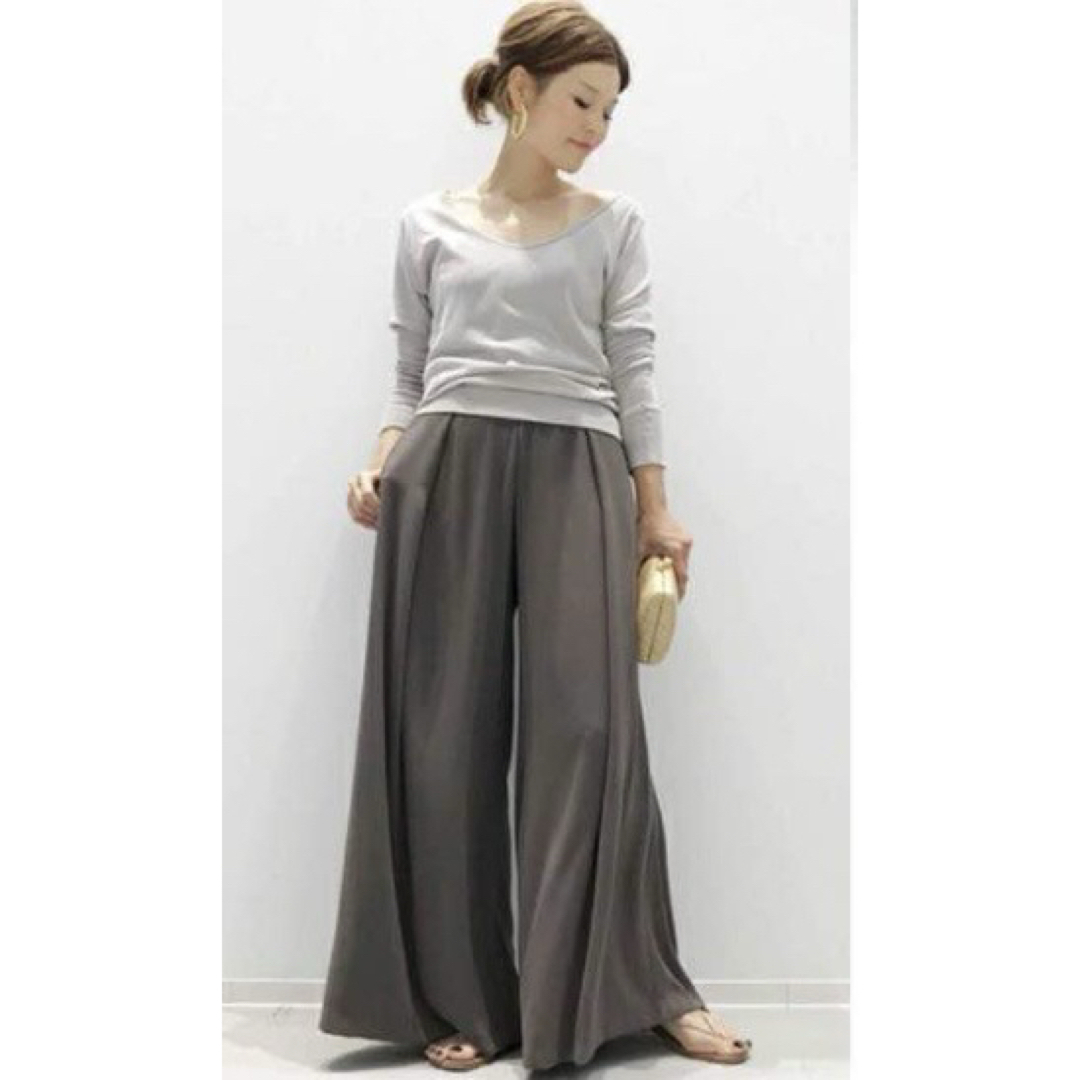 【美品】ドゥーズィエムクラス リブニット セーター コットンリネン 黒ブラック DEUXIEME CLASSE - ドゥーズィエムクラス cottonニット美品の