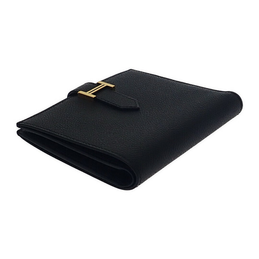 VINTAGE●HERMES●エルメス ベアン コンパクト ウォレット HERMES - エルメス HERMES ベアンコンパクト W刻印 二つ折り財布