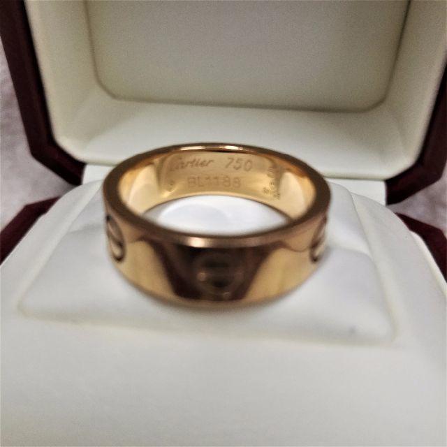 Cartier 美品 カルティエ Cartier ラブリング ピンクゴールド 中古 ケース 箱の通販 By 素敵なものが見つかりますように カルティエならラクマ