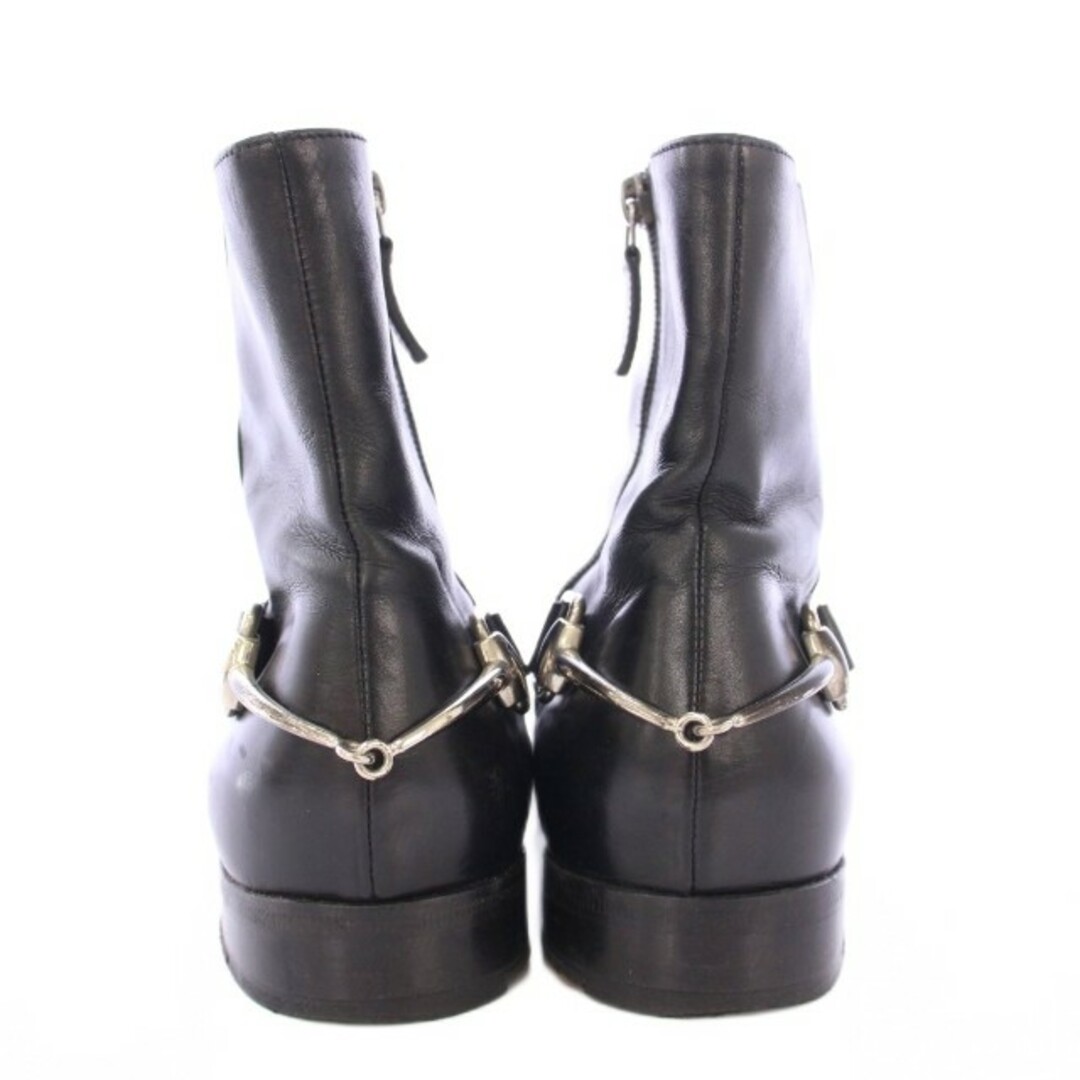 GUCCI【セール】国内発■ホースビット チェーン ショートブーツ GUCCI - グッチ ホースビット ショートブーツ スクエアトゥ