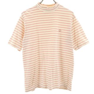 ❣️新品、未使用❣️PEARLY GATESパーリーゲイツロゴ入りTシャツ★4 PEARLY GATES - 古着 PEARLY GATES パーリーゲイツ ボーダー柄