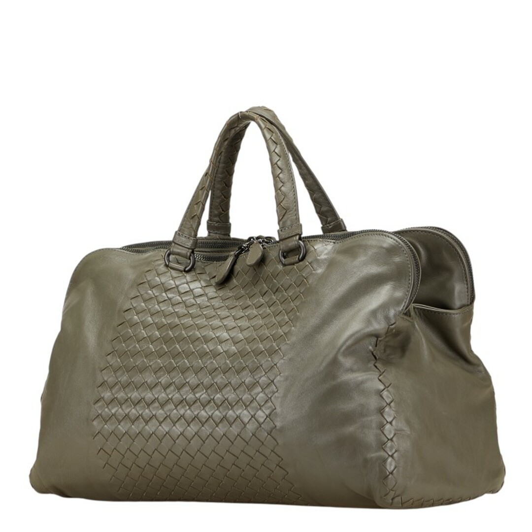 ボッテガ・ヴェネタイントレチャートレザー ハンドバッグ BOTTEGA VENETA - ボッテガヴェネタ イントレチャート