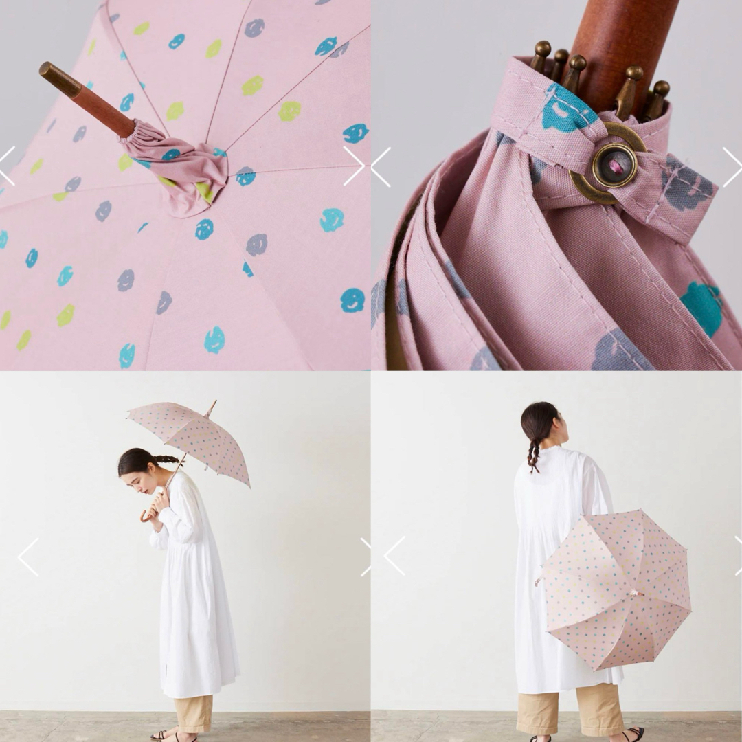 cocca 晴雨兼用 長傘 パラソル日傘 おしゃれ傘 高級傘 MOONBAT - ☆新品☆cocca 晴雨兼用パラソル 高級日傘 1級遮光