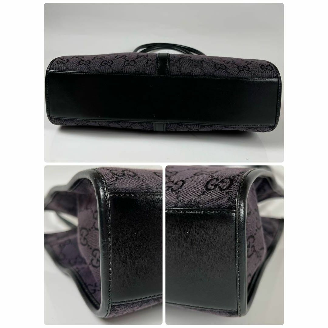 極美品】GUCCI GG柄 ジャッキー トートバッグ キャンバス ロゴ