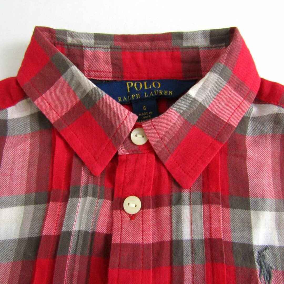 てっちゃんラルフローレン3点①赤ニット②トレーナー③長袖チェックシャツ POLO RALPH LAUREN - ポロラルフローレン 長袖シャツ トップス