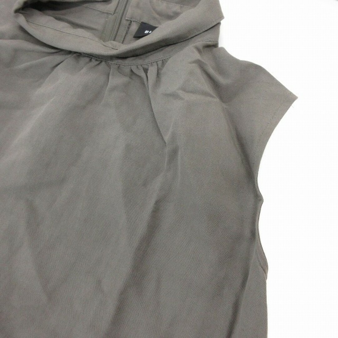 other(アザー)のブレンヘイム カットソー ハイネック リネン混 ノースリーブ S ■GY45 レディースのトップス(カットソー(半袖/袖なし))の商品写真