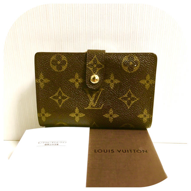 LOUIS VUITTON(ルイヴィトン)のルイヴィトン がま口 折財布！ レディースのファッション小物(財布)の商品写真