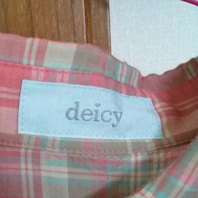 deicy(デイシー)のdeicy♡チェックシャツワンピ♡値下げ レディースのワンピース(ミニワンピース)の商品写真