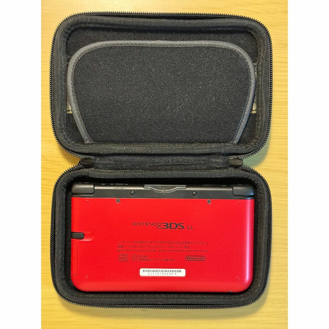 ニンテンドー Nintendo 3DS LL 本体 レッド×ブラック 赤×黒