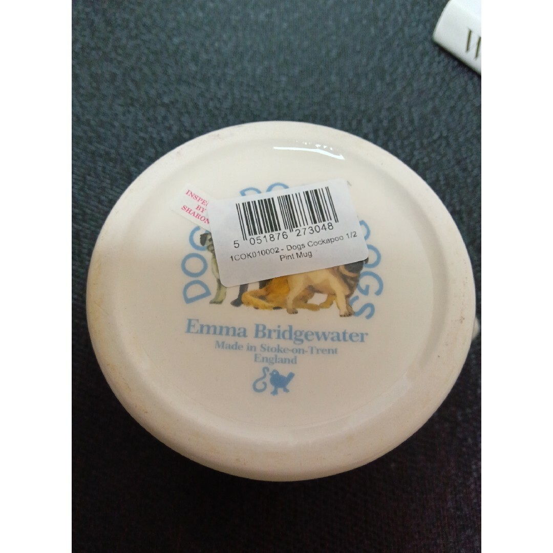 エマブリッジウォーター 【ファースト】　コッカプー 1/2 パイント マグカップ インテリア/住まい/日用品のキッチン/食器(グラス/カップ)の商品写真