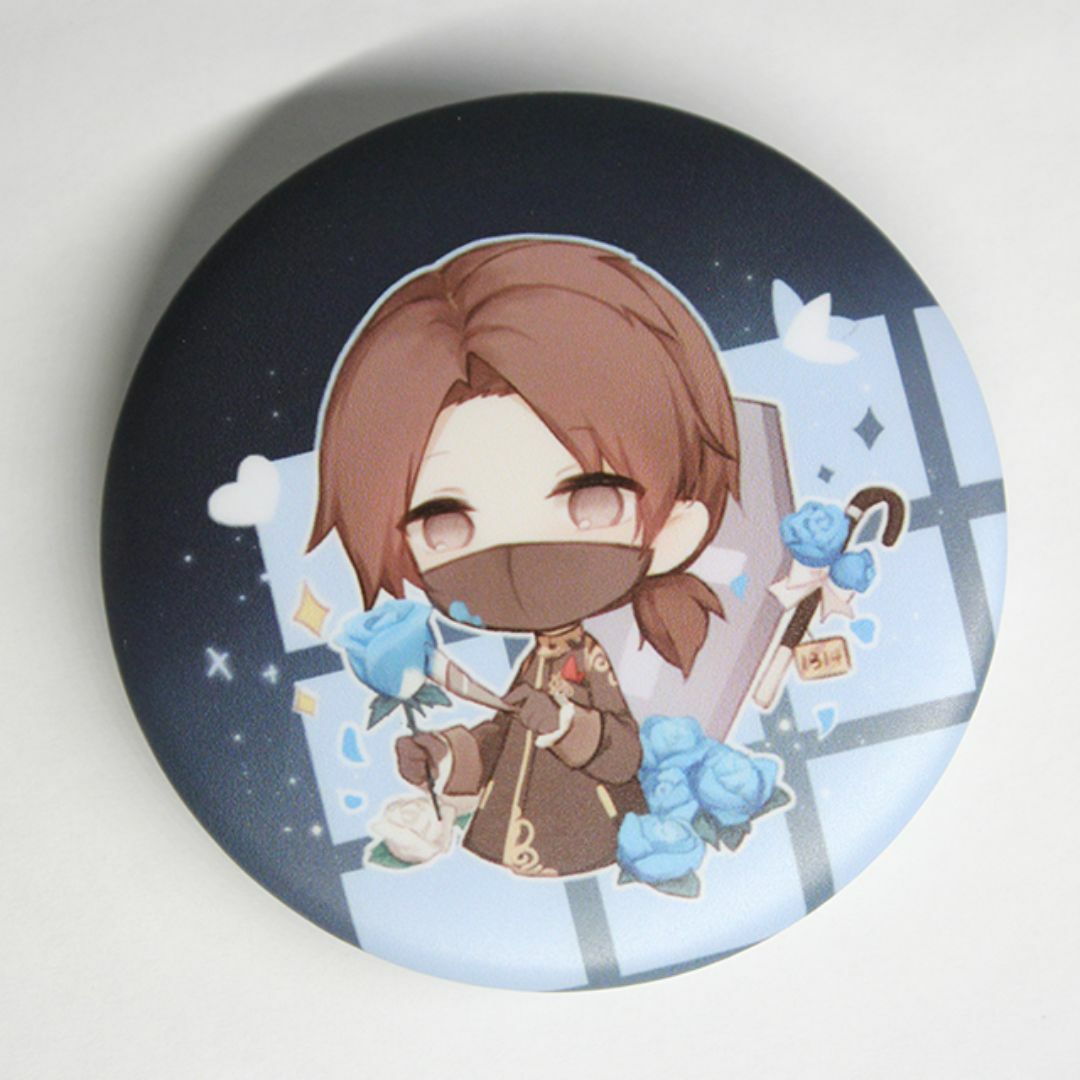 第五人格　IdentityV　スクエア 缶バッジ　納棺師 第五人格 identityⅤ スイパラ バトラーズカフェ 缶バッジ 納棺