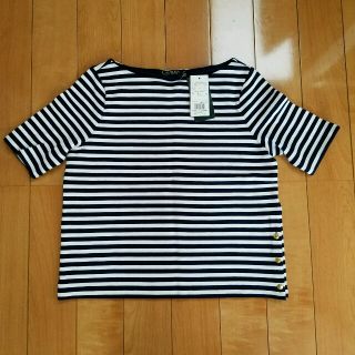 ラルフローレン(Ralph Lauren)のLAUREN　ボーダーtops(Tシャツ(長袖/七分))