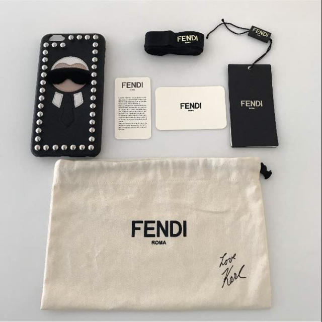 FENDI(フェンディ)の正規品 FENDI カール ラガー フェルド iPhone6 plusケース スマホ/家電/カメラのスマホアクセサリー(iPhoneケース)の商品写真