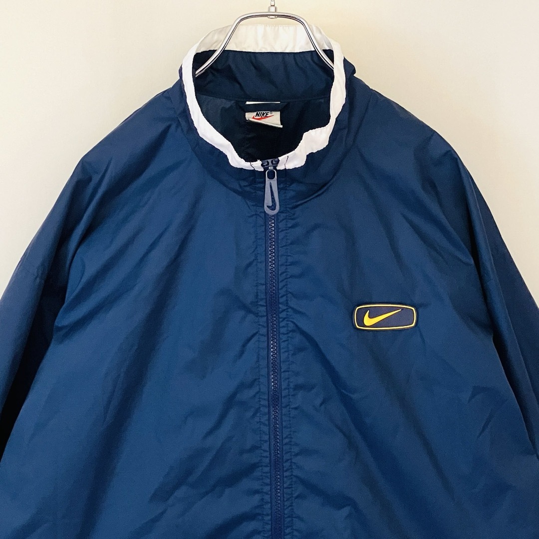 NIKE(ナイキ)の00s白タグ★ナイキ★リップストップ/ナイロンジャケット/ライト★USAメンズL メンズのジャケット/アウター(ナイロンジャケット)の商品写真