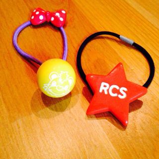 ロデオクラウンズ(RODEO CROWNS)のロデオヘアゴム♡＆キャップSET(ヘアゴム/シュシュ)