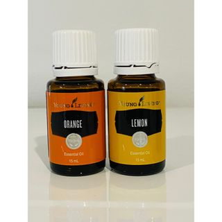 【新品未開封】新品未開封！ヤングリヴィング オレンジ&レモン　15ml(エッセンシャルオイル（精油）)