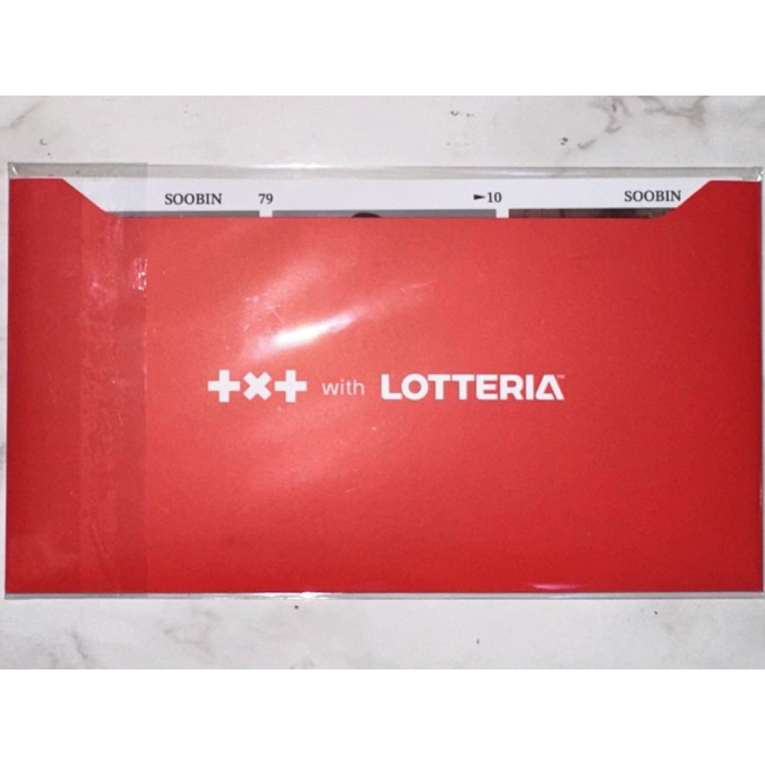 韓国 TXT トゥバ ロッテリア LOTTERIA フォトカード エンタメ/ホビーのCD(K-POP/アジア)の商品写真