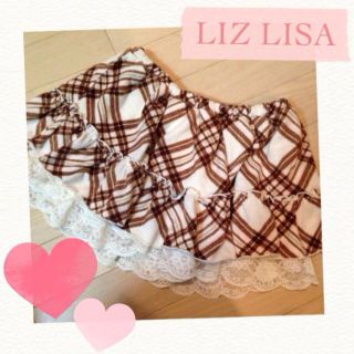 リズリサ(LIZ LISA)のLIZ LISA♡チェックスカパン(ミニスカート)