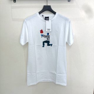 バイパラ(BY PARRA)の新品 TIRED タイレッド by Parra パラ　プリント　Tシャツ　  (Tシャツ/カットソー(半袖/袖なし))