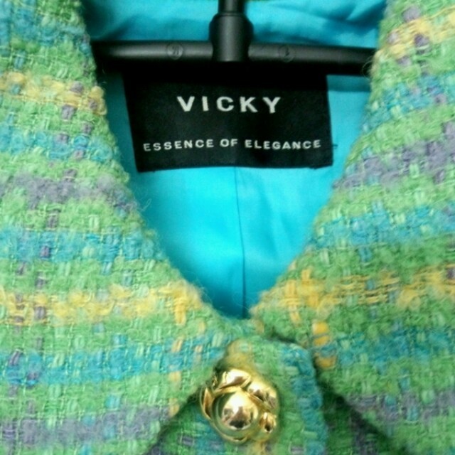 VICKY(ビッキー)の☆VICKY 春色ﾂｲｰﾄﾞｽｰﾂ☆ レディースのフォーマル/ドレス(スーツ)の商品写真