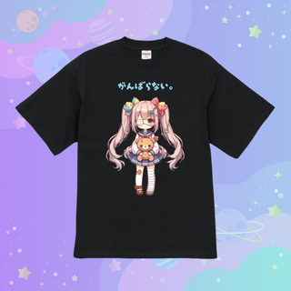 オープンエンド ヘヴィーウェイト Tシャツ M かわいい 地雷系 病みかわ(Tシャツ/カットソー(半袖/袖なし))