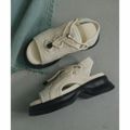 【IVORY】ボリュームソールドロストスポーツサンダル