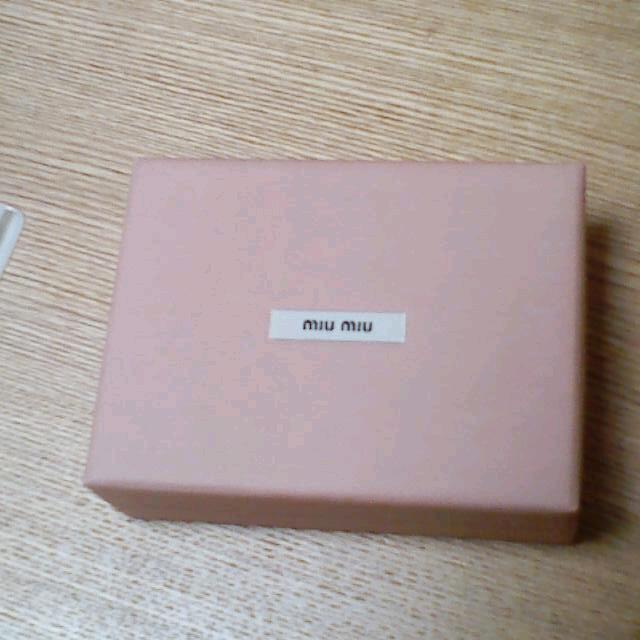 miumiu(ミュウミュウ)のmiumiu箱 その他のその他(その他)の商品写真