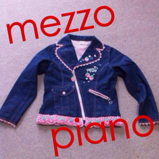 メゾピアノ(mezzo piano)のmezzopiano♡デニムジャケット(その他)