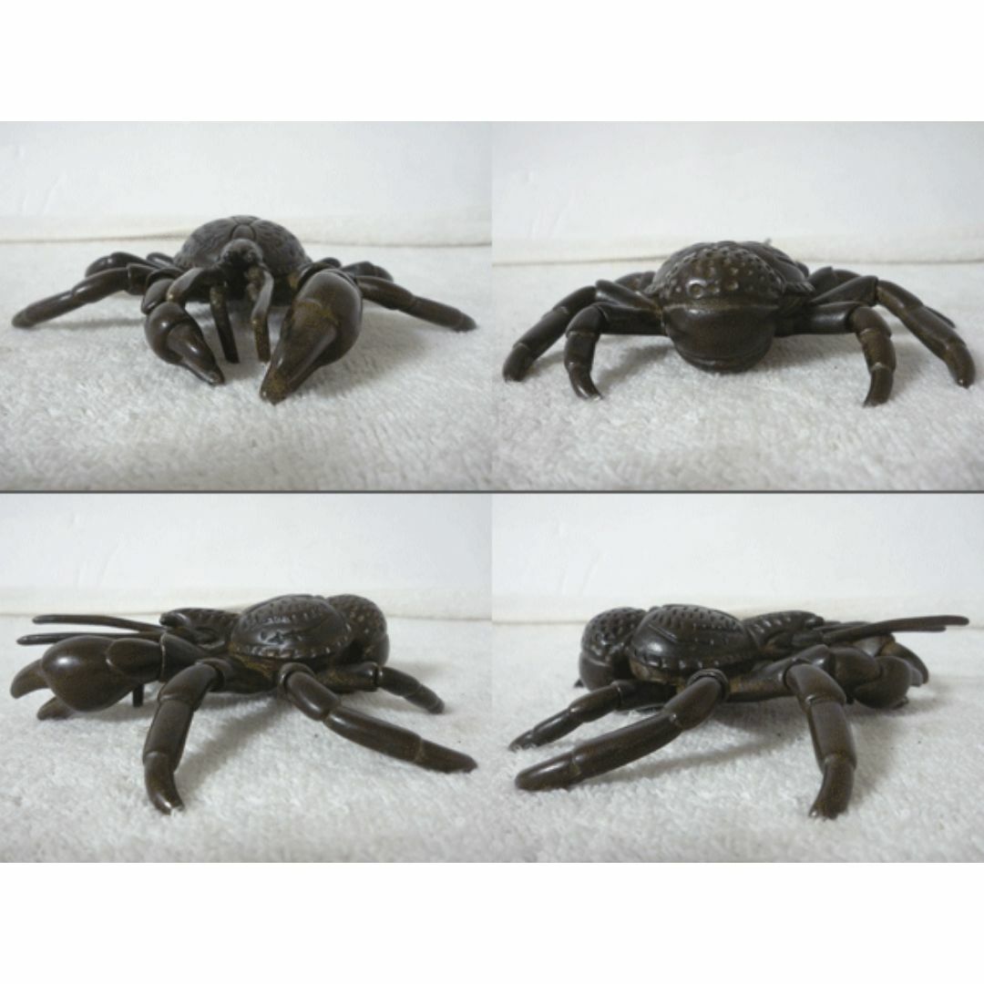 希少　銅製　龍文堂　安之介(安の介) 　ヤドカリ　自在置物　骨董　古美術 希少 銅製 龍文堂 安之介(安の介) ヤドカリ 自在置物 骨董 古美術