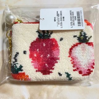 ♡フェイラー♡ストロベリードット♡キー&カードポーチ♡未開封♡いちご♡イチゴ♡苺