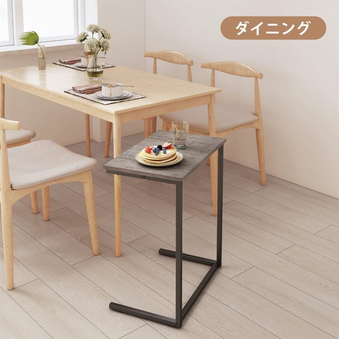 【サイズ:幅55×奥行35×高さ65cm_色:アンティークブラウン】YEARCO インテリア/住まい/日用品の机/テーブル(その他)の商品写真