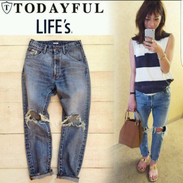 トゥデイフル bob's denim