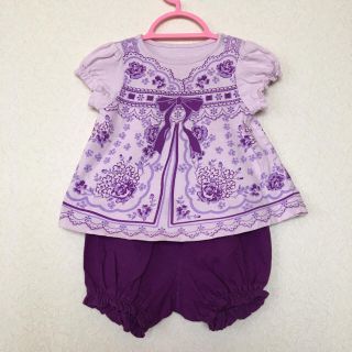 アナスイミニ(ANNA SUI mini)のANNA SUI mini セットアップ【70】(Ｔシャツ)