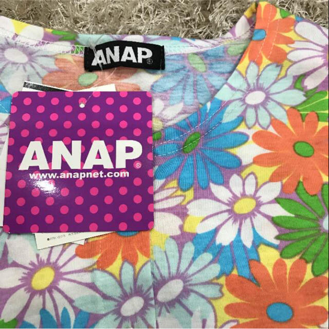 ANAP(アナップ)の新品未使用＊ANAP＊カラフルマーガレットカーデ レディースのトップス(カーディガン)の商品写真