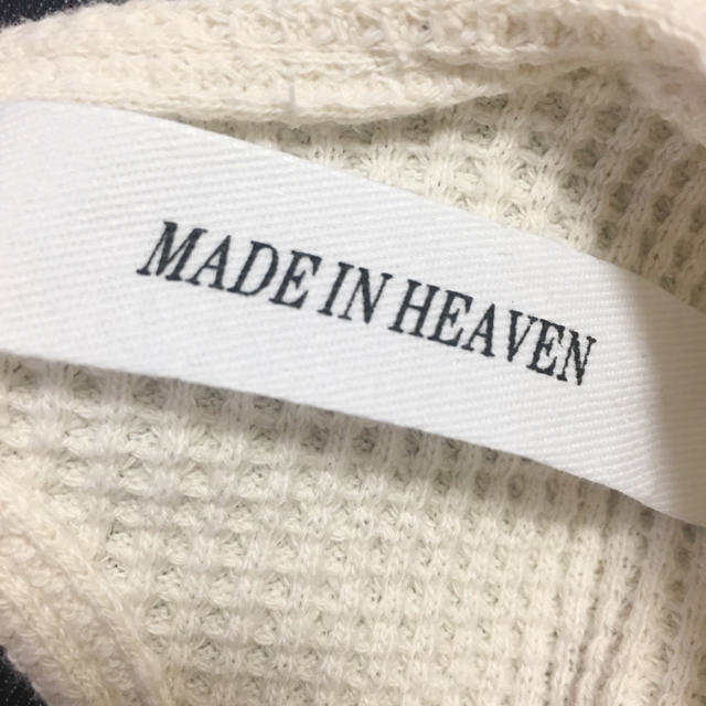 made in HEAVEN(メイドインヘブン)のmade in HEAVEN トップス レディースのトップス(カットソー(半袖/袖なし))の商品写真