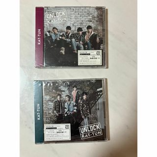 カトゥーン(KAT-TUN)の【KAT-TUN】UNLOCK(初回①,初回②)(ポップス/ロック(邦楽))