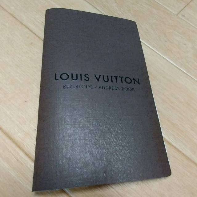 LOUIS VUITTON(ルイヴィトン)のルイヴィトン　アドレス帳 インテリア/住まい/日用品の文房具(その他)の商品写真